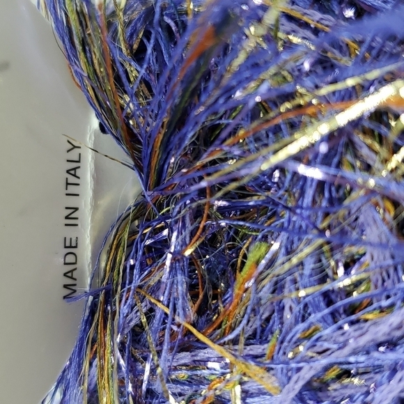 Trendsetter Lash Ltd Eyelash Metal Yarn NEW Purple Gold - Picture 6 of 6